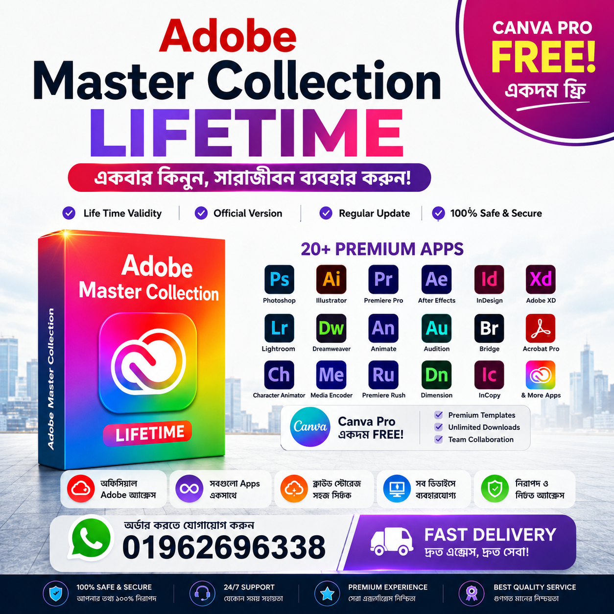 Adobe Master Collection Lifetime